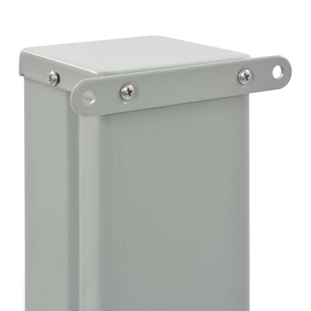 Auvent latéral extensible 100x300 cm bleu