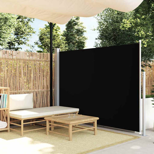 Ausziehbare Seitenmarkise 170×300 cm Schwarz