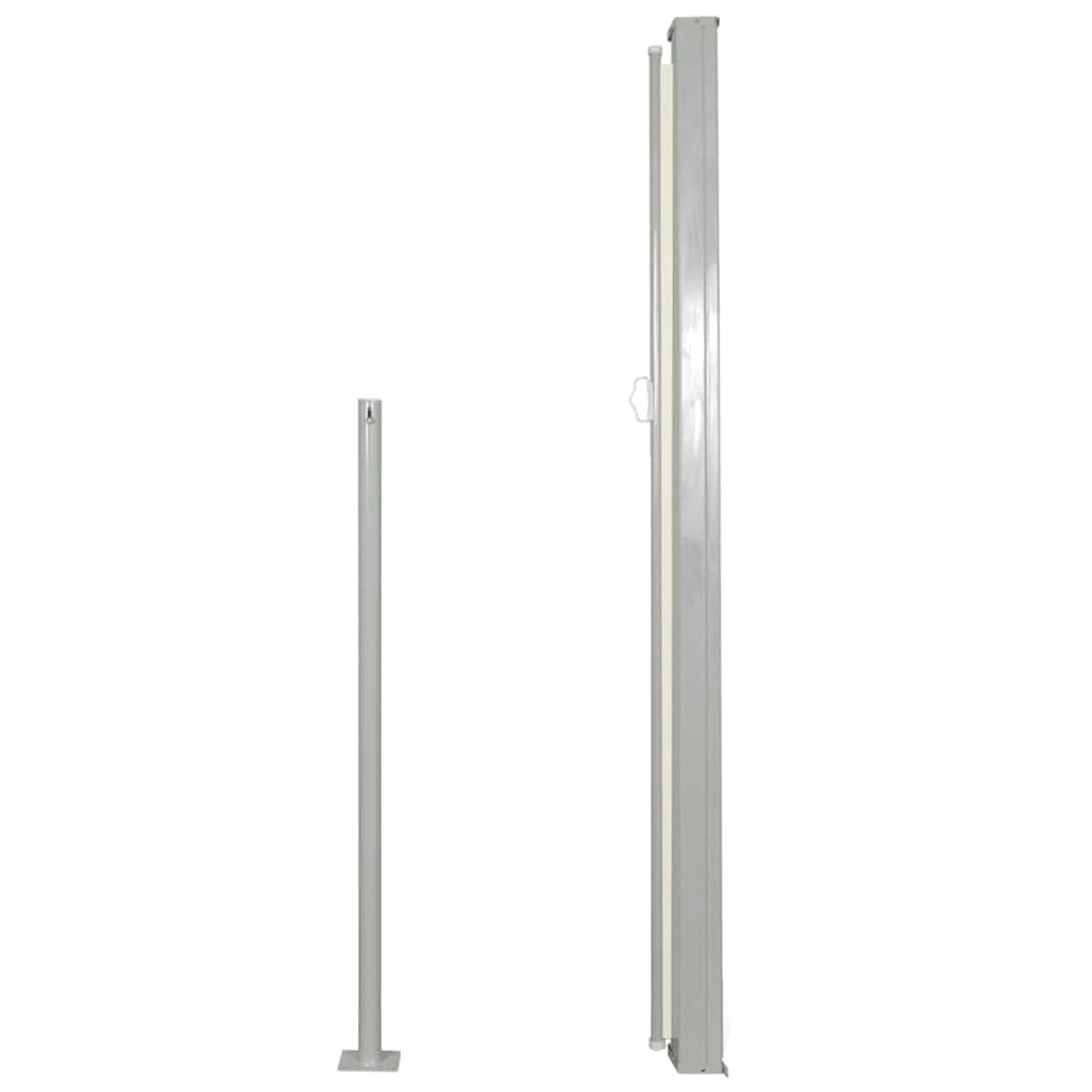 Ausziehbare Seitenmarkise 170×300 cm Creme
