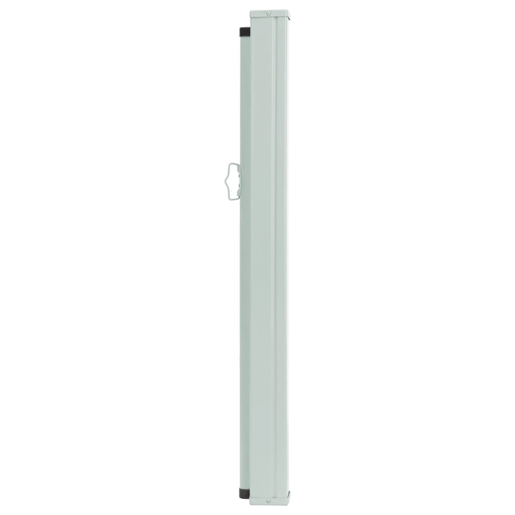 Extendable side awning 100×500 cm red