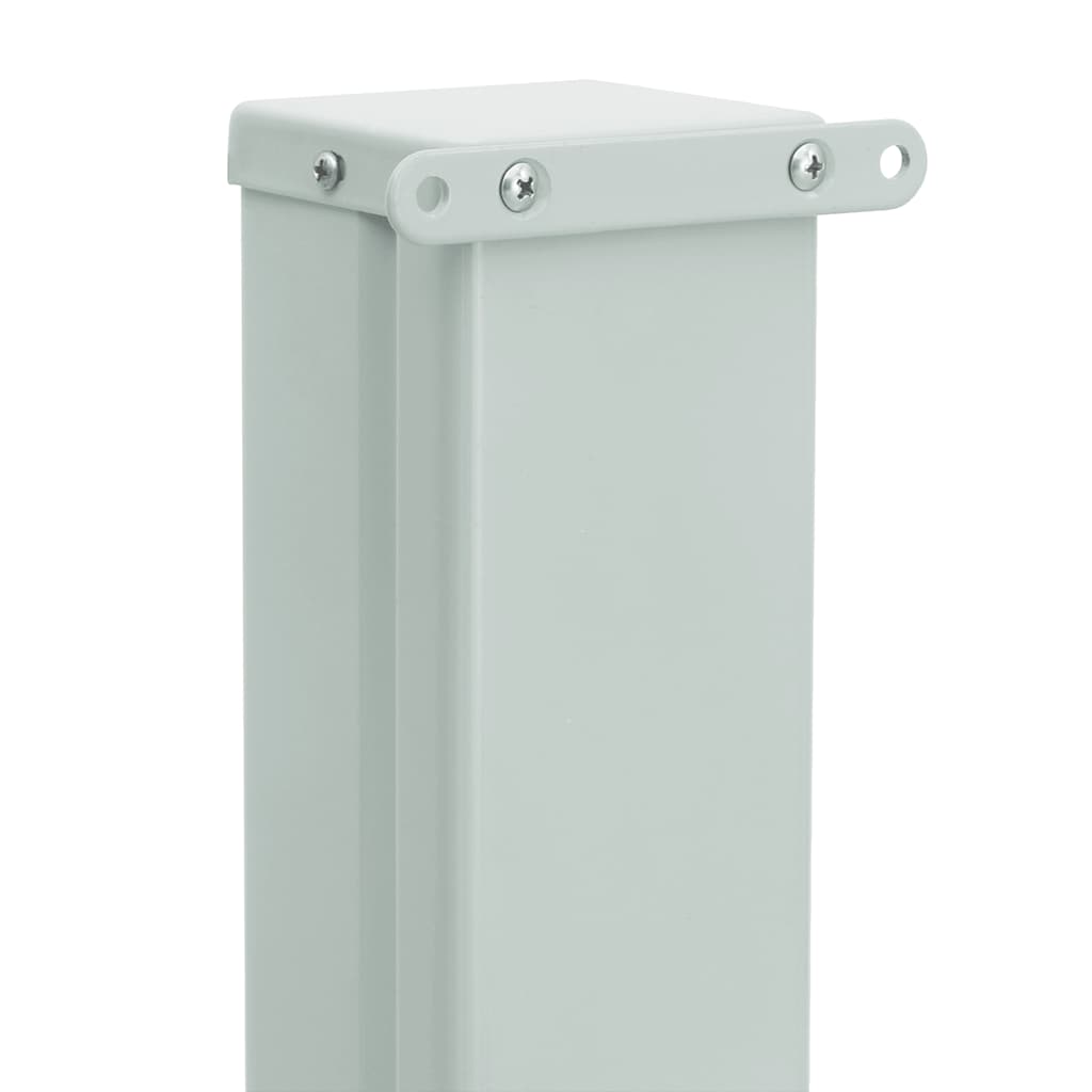 Auvent latéral extensible 100×500 cm rouge