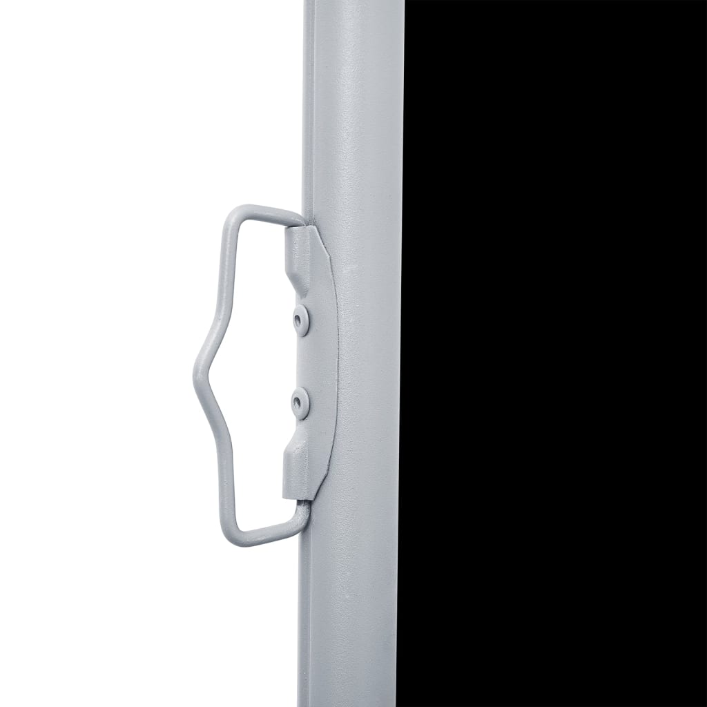Store latéral extensible noir 100 x 600 cm