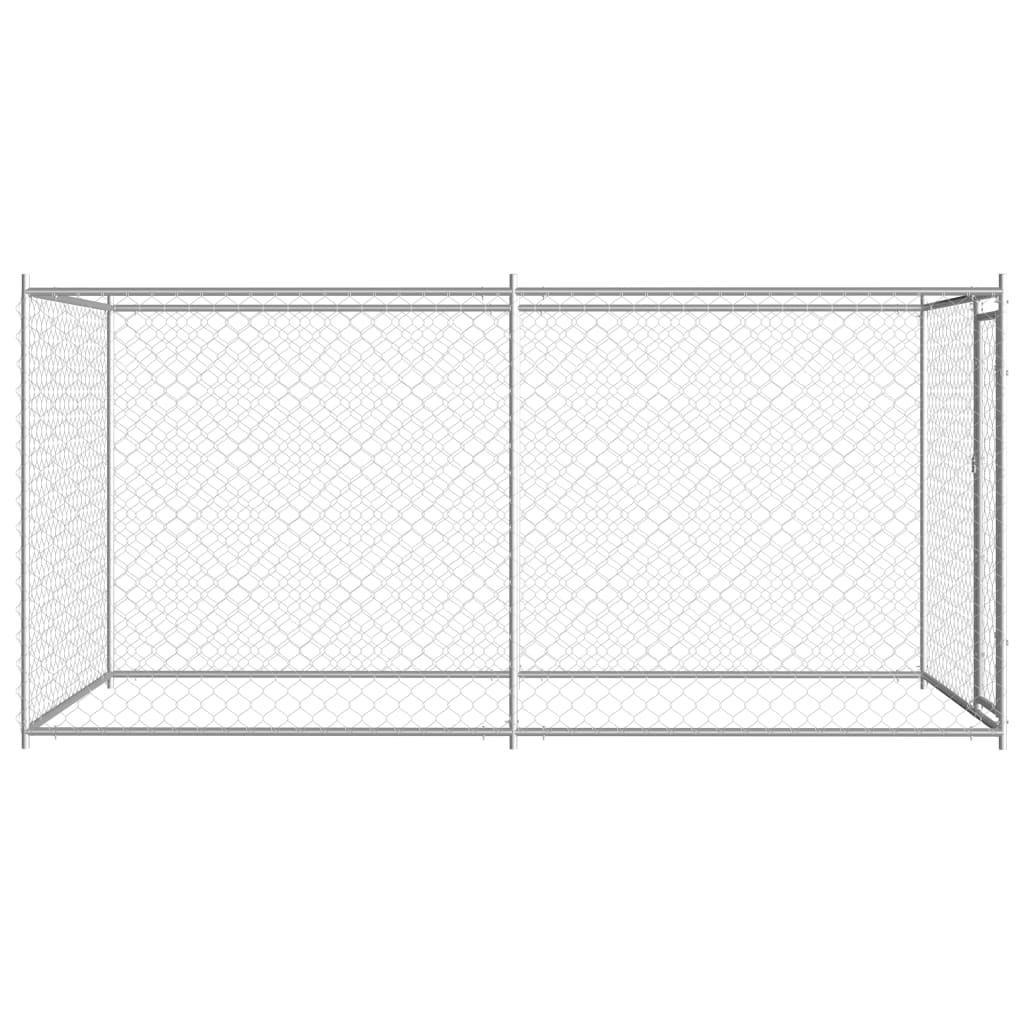 Outdoor-Hundezwinger 382x192x185 cm