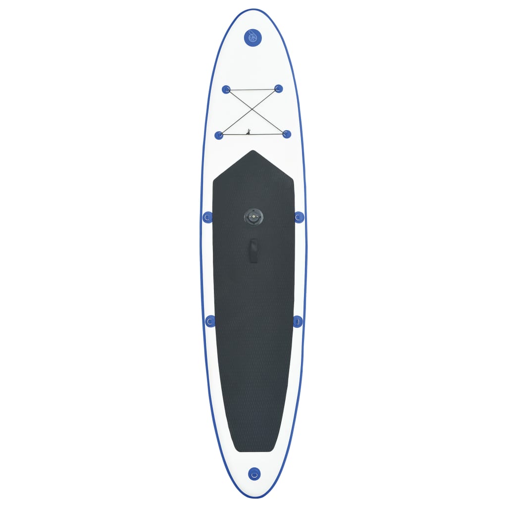 Inflatable SUP Board with Sail Set Blue and White
