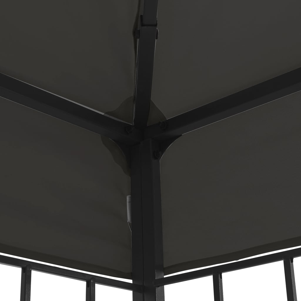 Gazebo 3x6 m anthracite