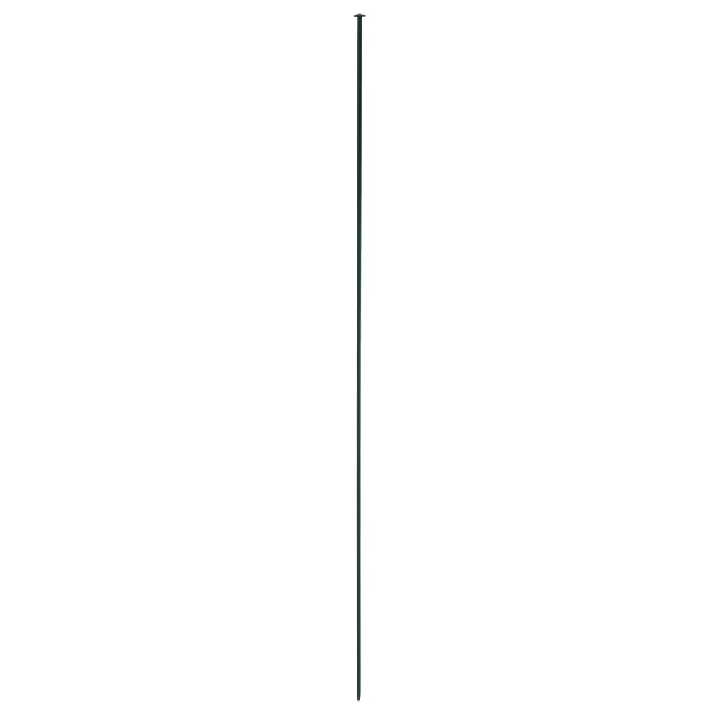 Gartenzaun Set Konkav 77,5x64 cm Grün