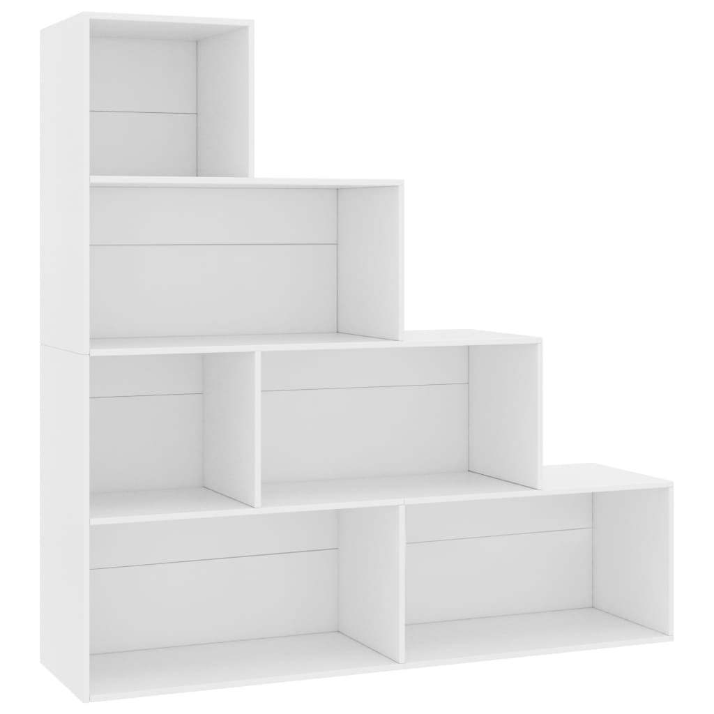 Bookcase/room divider white 155x24x160 cm made of wood