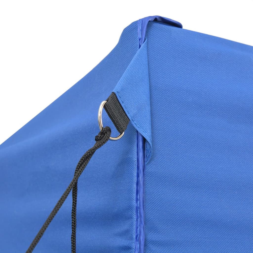 Professional party tent foldable 3x4 m steel blue