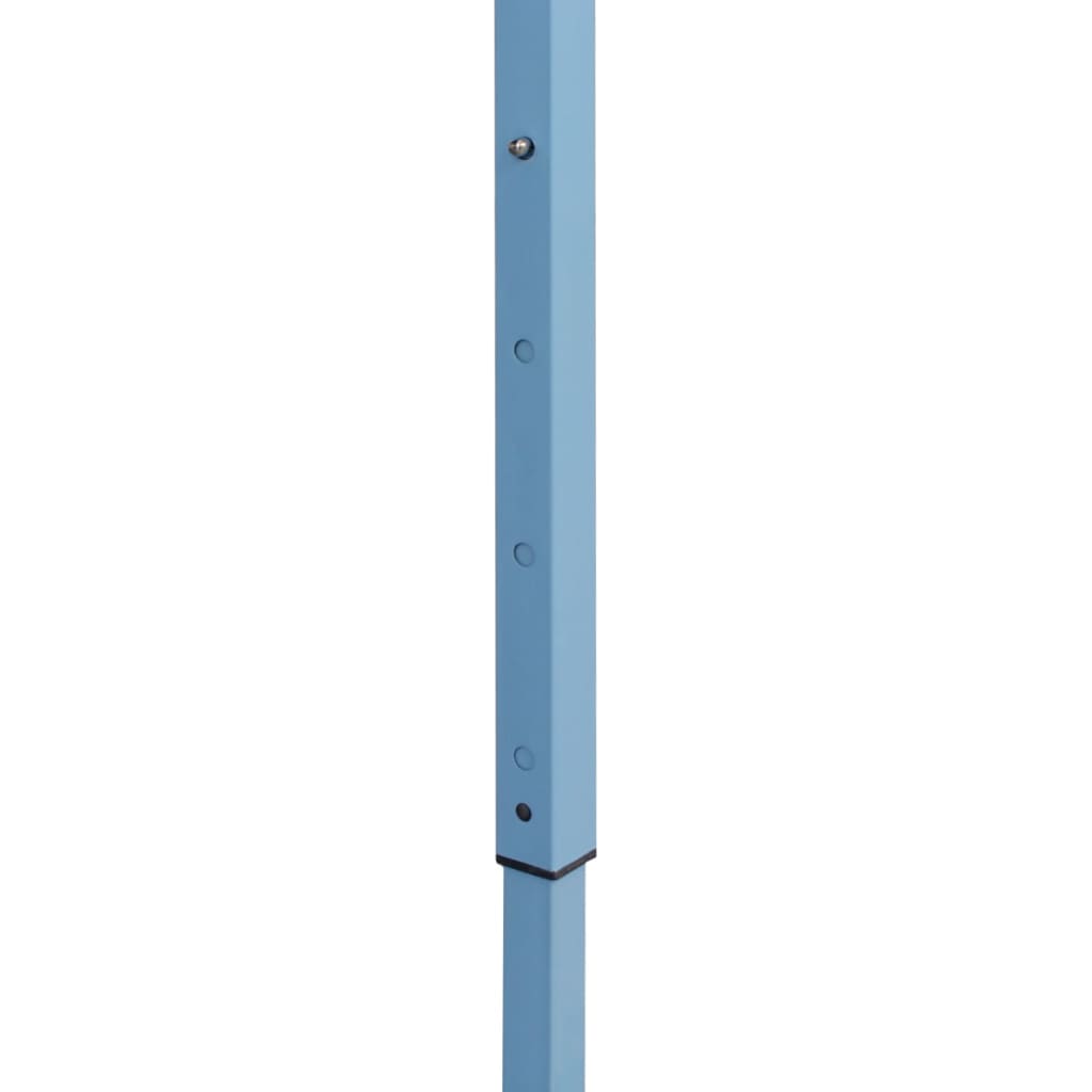 Profi-Partyzelt Faltbar mit 4 Seitenwänden 280x410x315 cm Stahl Weiß