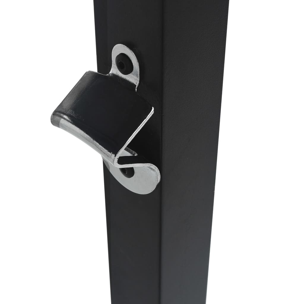 BBQ pavilion 240x150x255 cm anthracite steel