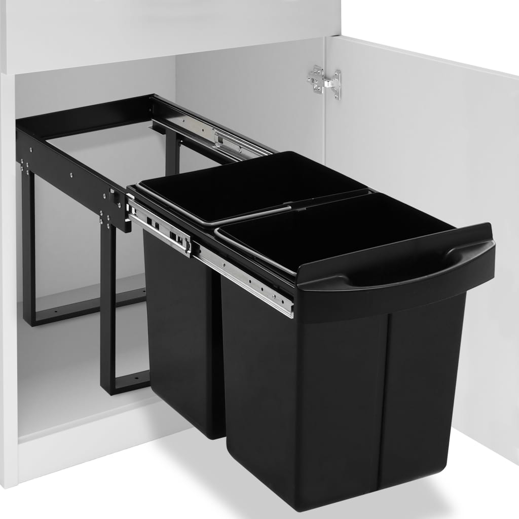 Waste collector soft close 48 L