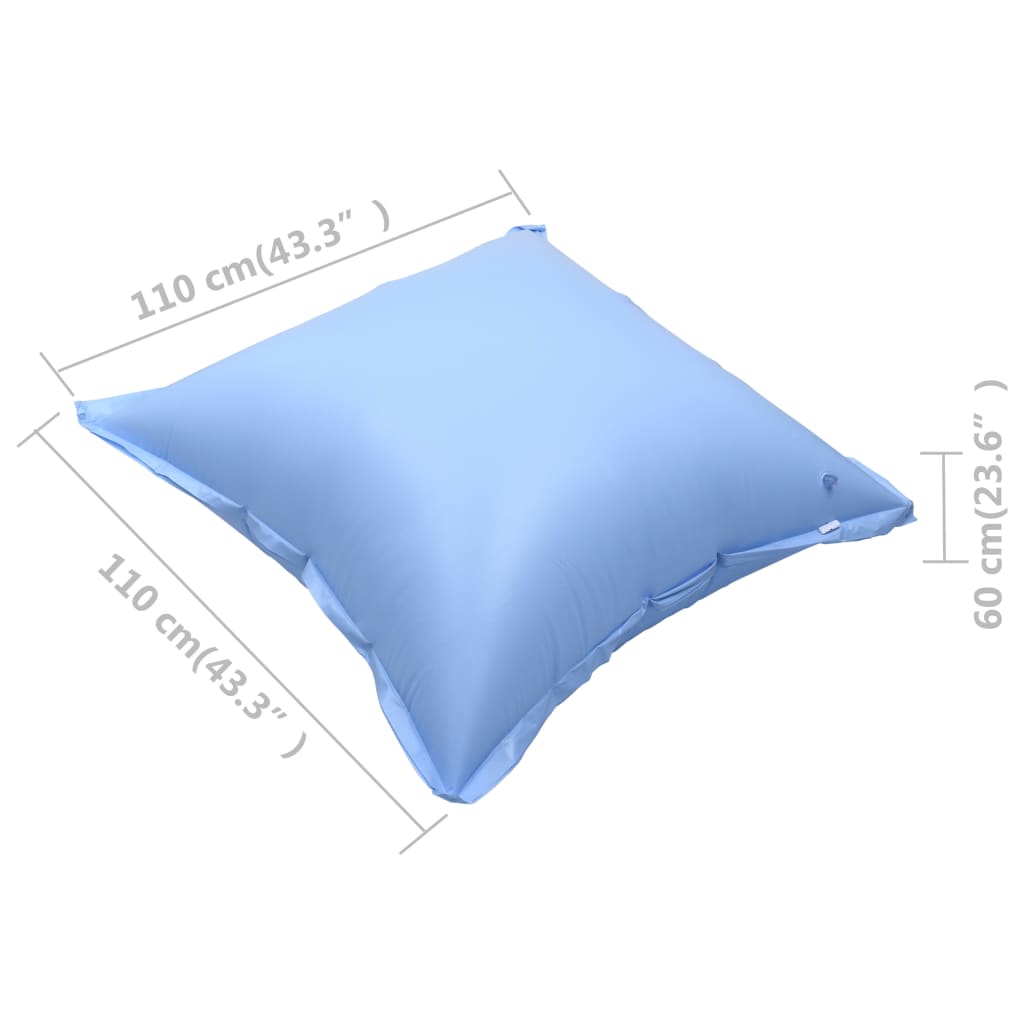 Inflatable pool cushions for above ground pools 4 pieces PVC