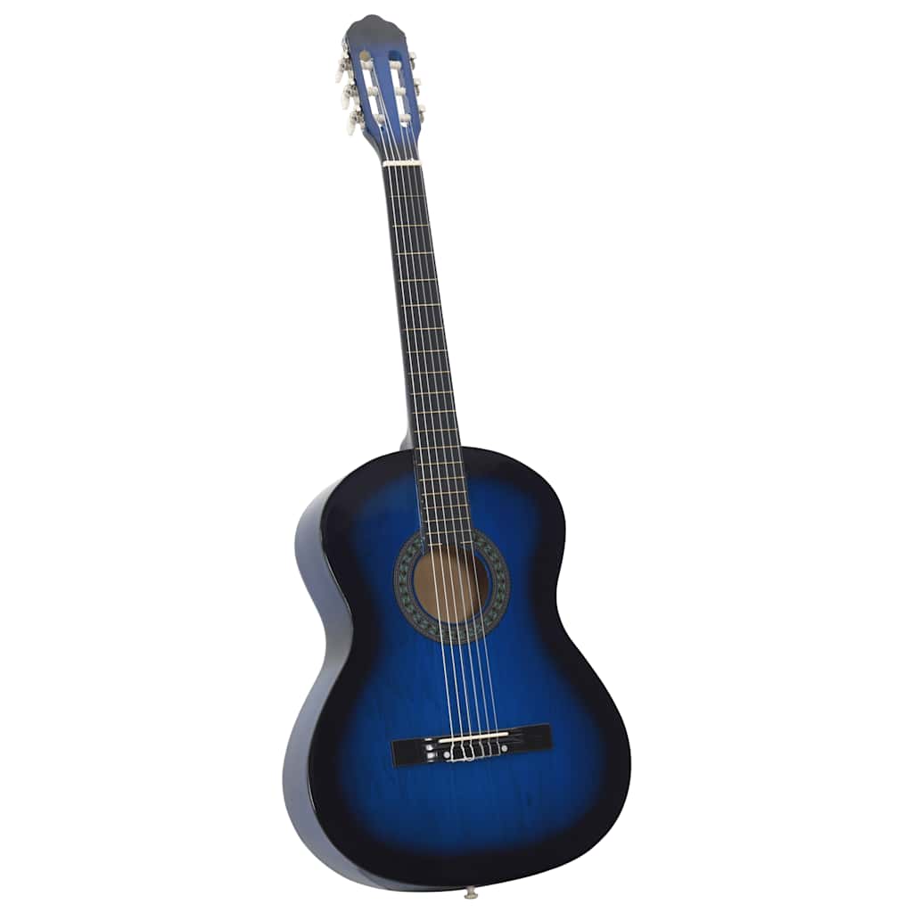 Classical guitar for beginners Blue 4/4 39" basswood