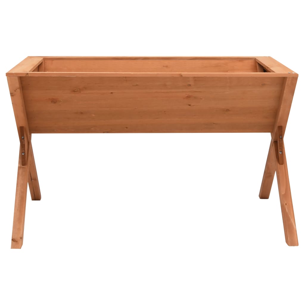 Raised bed 90x55x56 cm fir wood