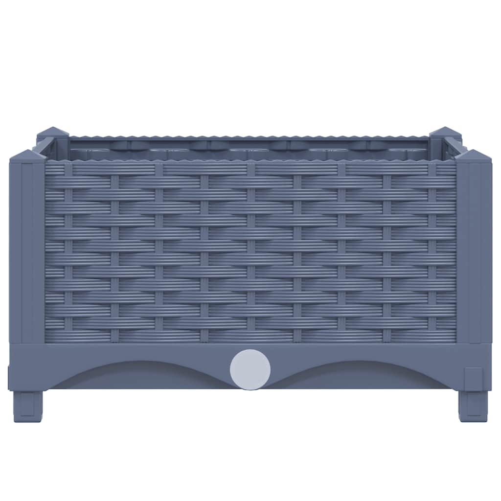 Raised bed 40x40x23 cm polypropylene