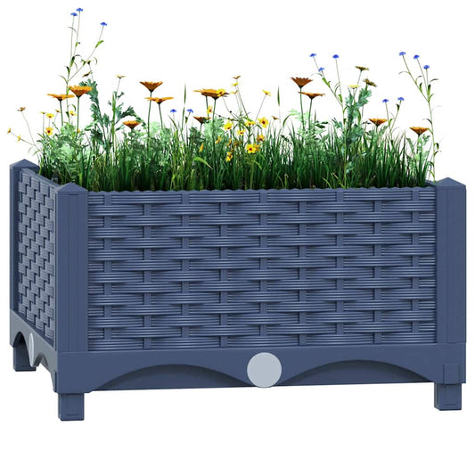 Raised bed 40x40x23 cm polypropylene