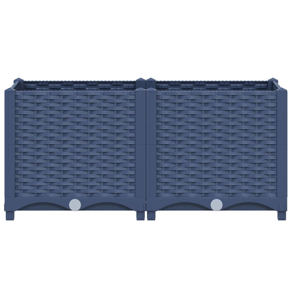 Raised bed 80x40x38 cm polypropylene