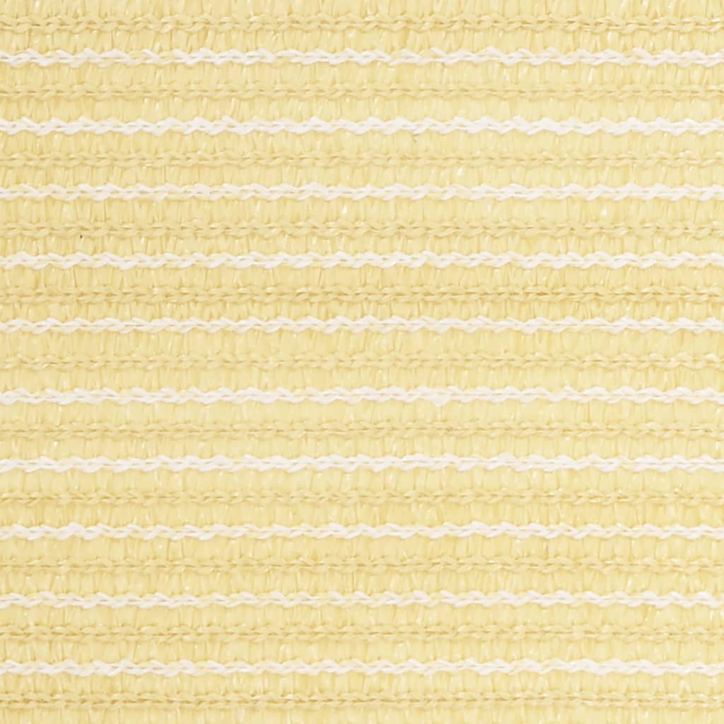 Balkon-Sichtschutz Beige 90x500 cm HDPE
