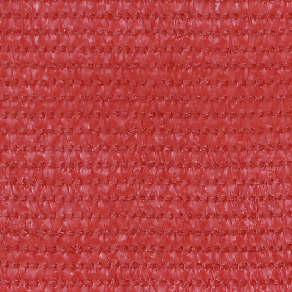 Balcony privacy screen red 120x300 cm HDPE