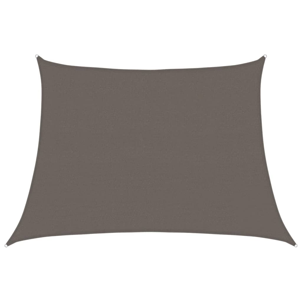 Sonnensegel 160 g/m² Anthrazit 4/5x3 m HDPEE