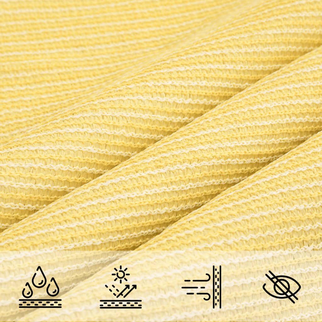 Sonnensegel 160 g/m² Beige 2x4,5 m HDPE