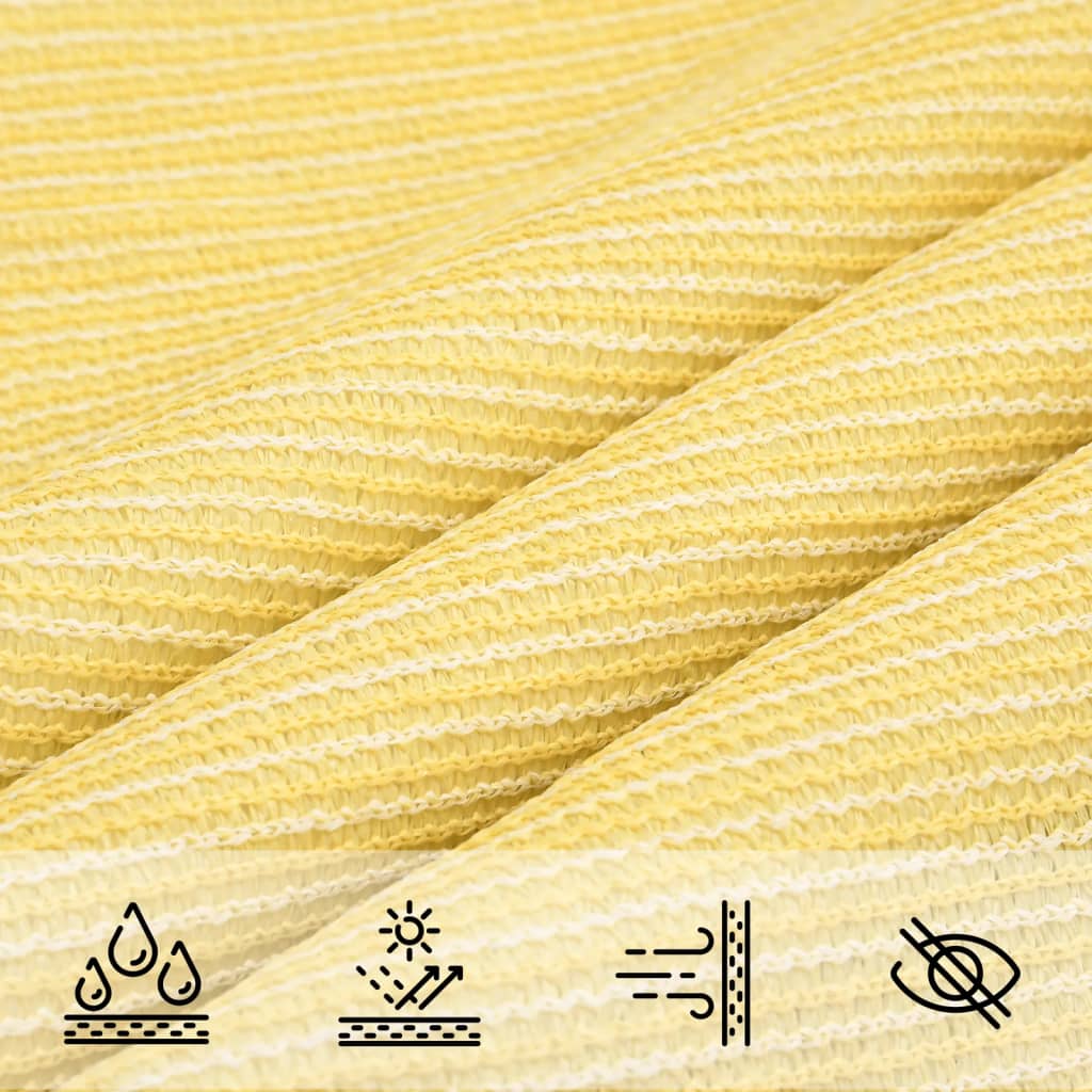 Sonnensegel 160 g/m² Beige 2,5x4,5 m HDPE
