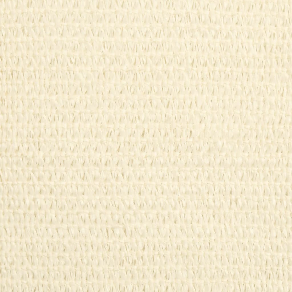 Sonnensegel 160 g/m² Creme 2x5 m HDPE