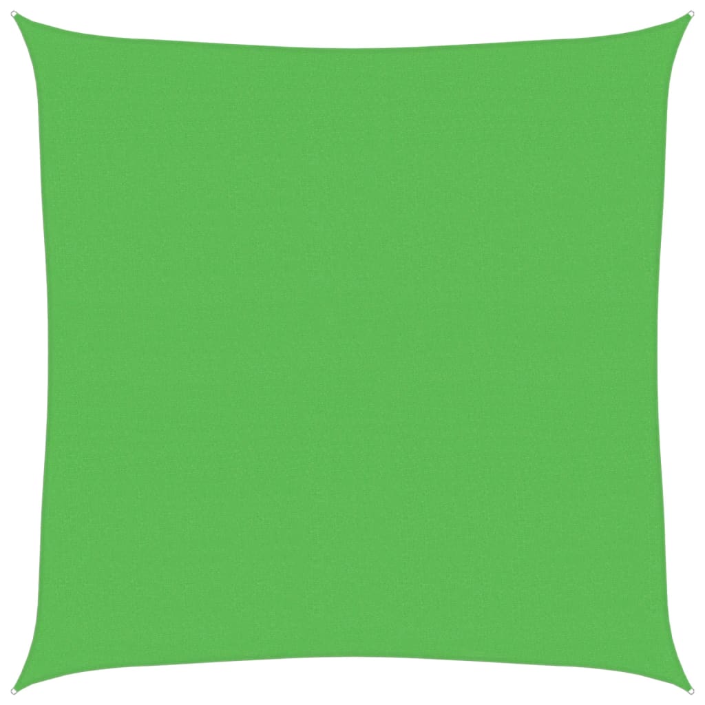 Sonnensegel 160 g/m² Hellgrün 4,5x4,5 m HDPE