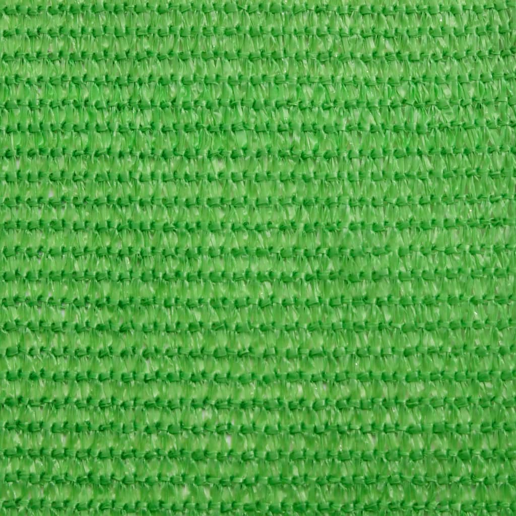 Sonnensegel 160 g/m² Hellgrün 3x3x4,2 m HDPE