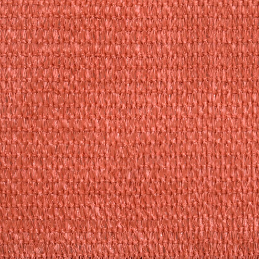 Sonnensegel 160 g/m² Terracotta-Rot 2,5x3,5 m HDPE