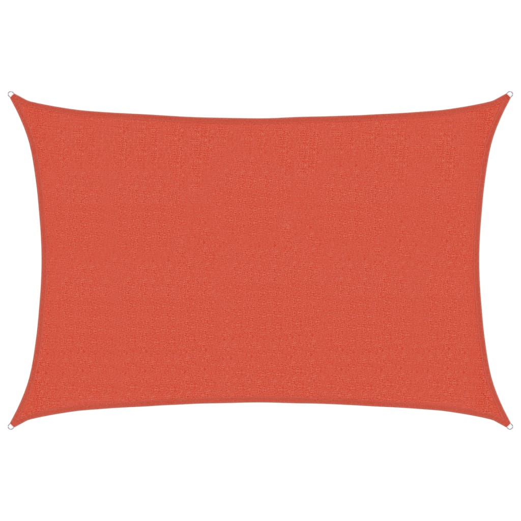 Sonnensegel 160 g/m² Terracotta-Rot 2,5x4 m HDPE