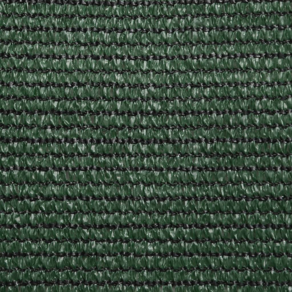 Sonnensegel 160 g/m² Dunkelgrün 5x6x6 m HDPE