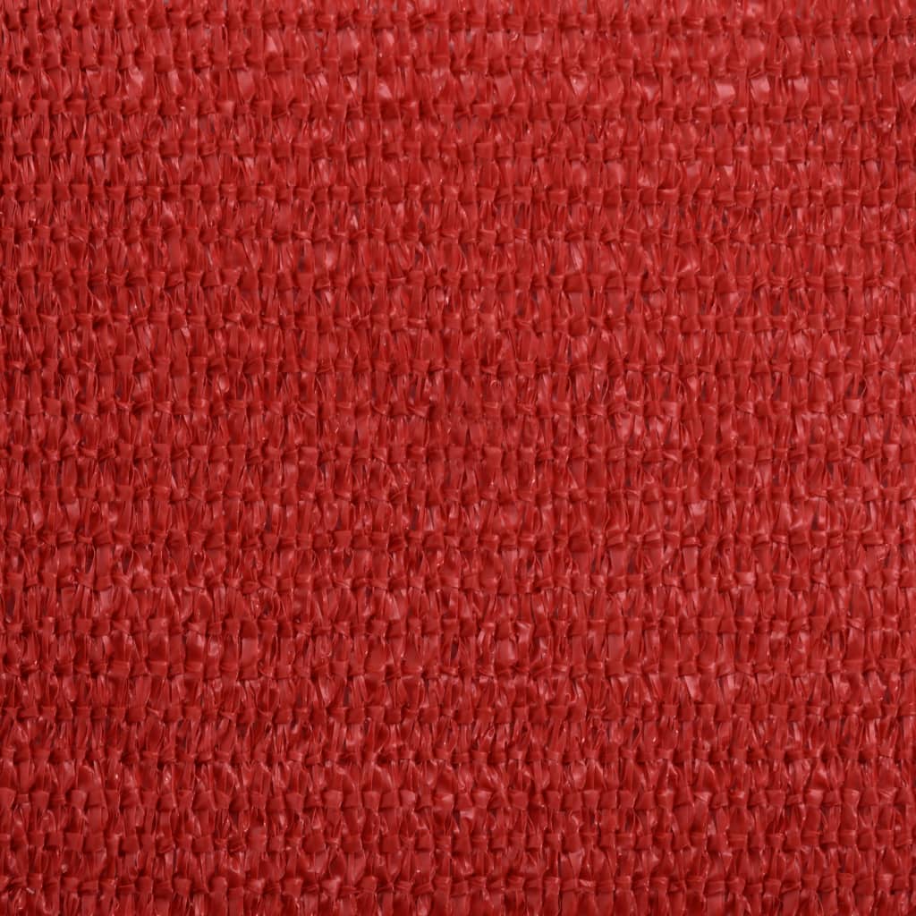 Sonnensegel 160 g/m² Rot 2x2 m HDPE
