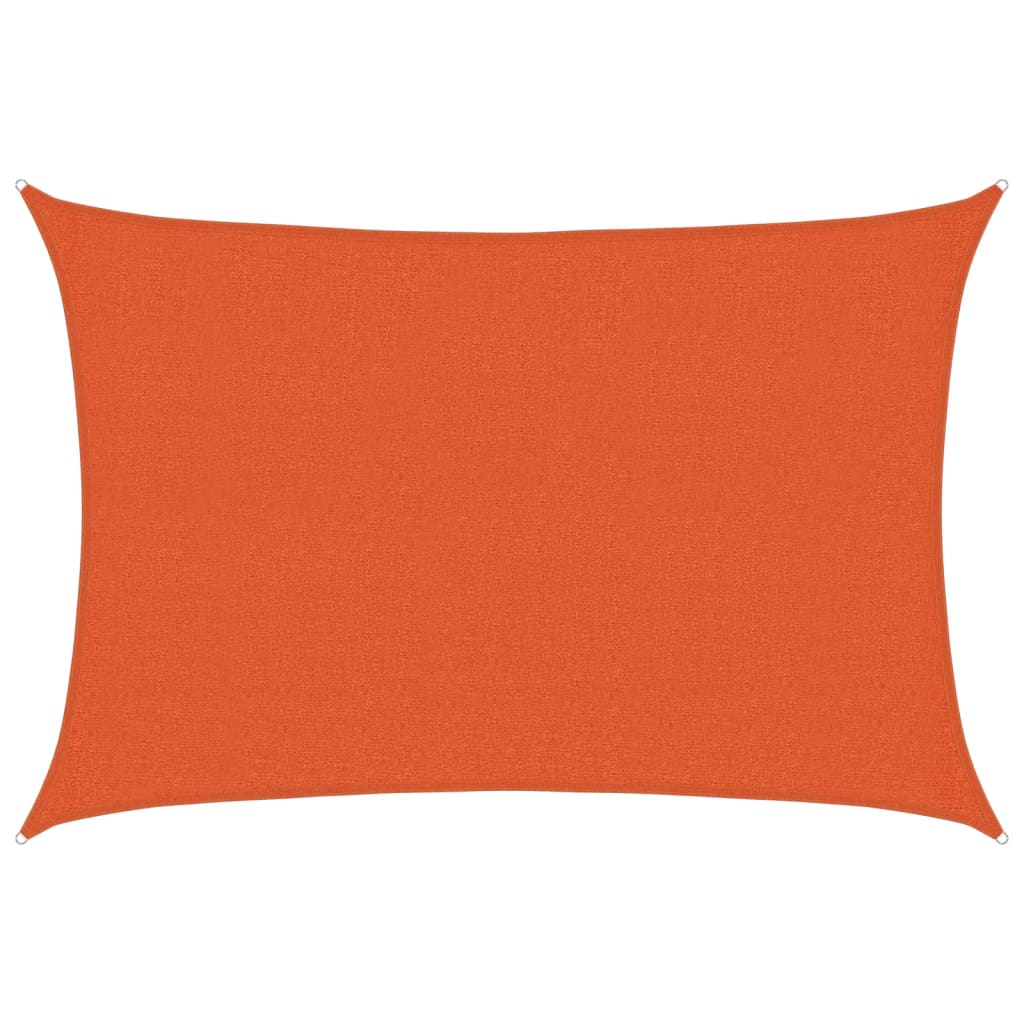 Sonnensegel 160 g/m² Orange 2,5x4 m HDPE