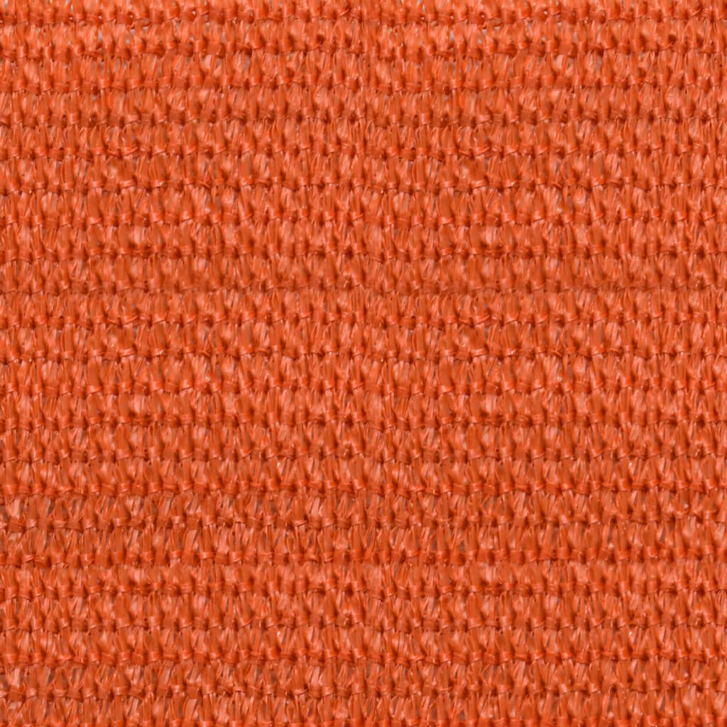 Sonnensegel 160 g/m² Rechteckig Orange 4x5 m HDPE
