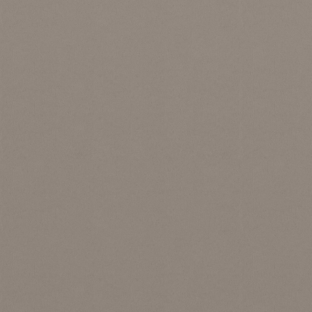 Balkon-Sichtschutz Taupe 120x500 cm Oxford-Gewebe
