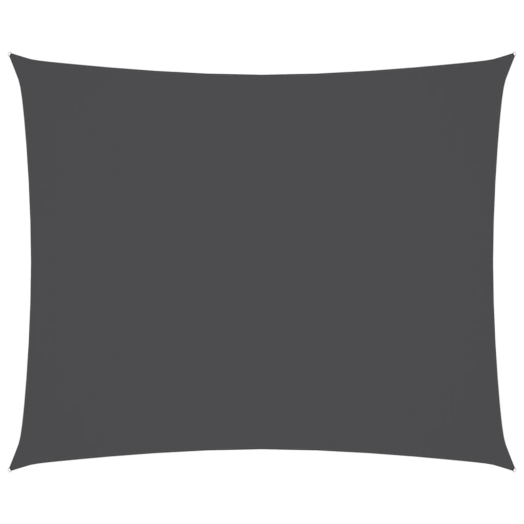 Sun sail Oxford fabric rectangular 2.5x3.5 m anthracite