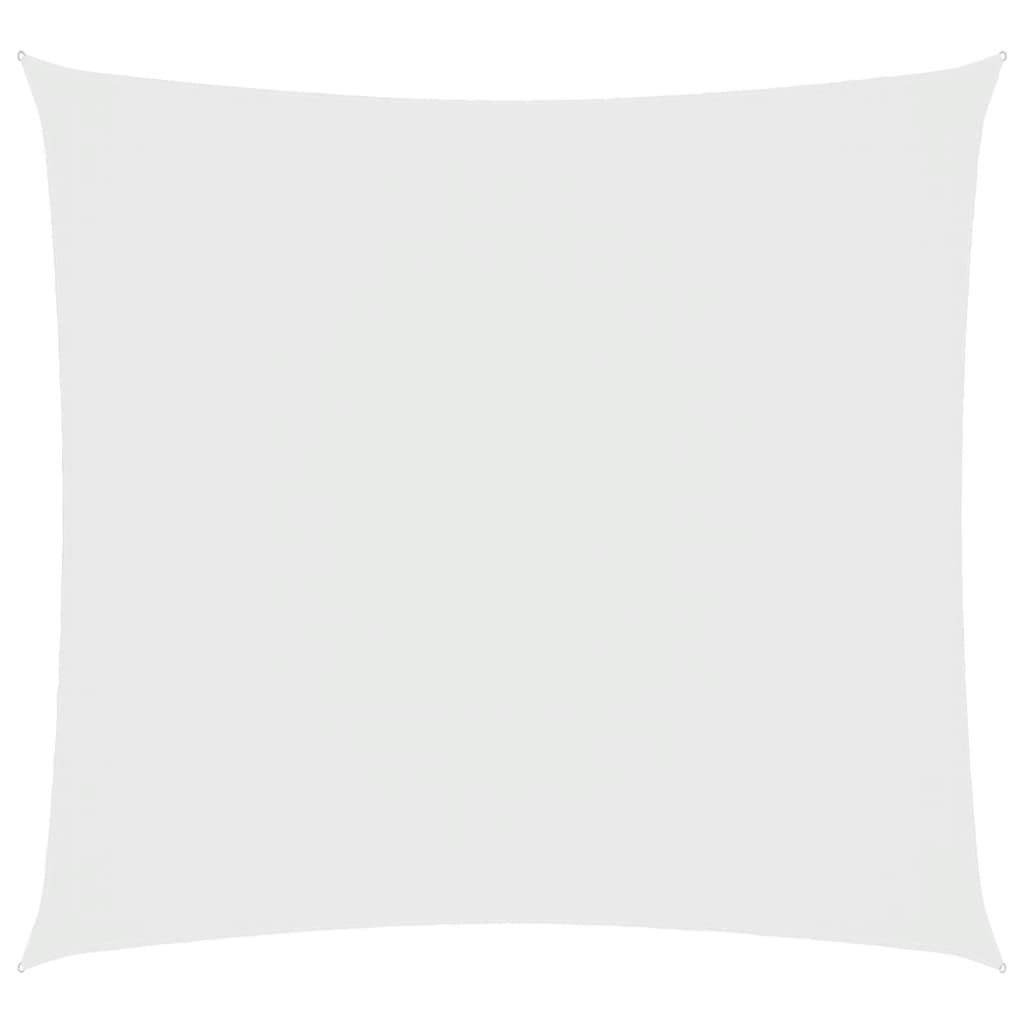 Sun shade Oxford fabric square 7x7 m white