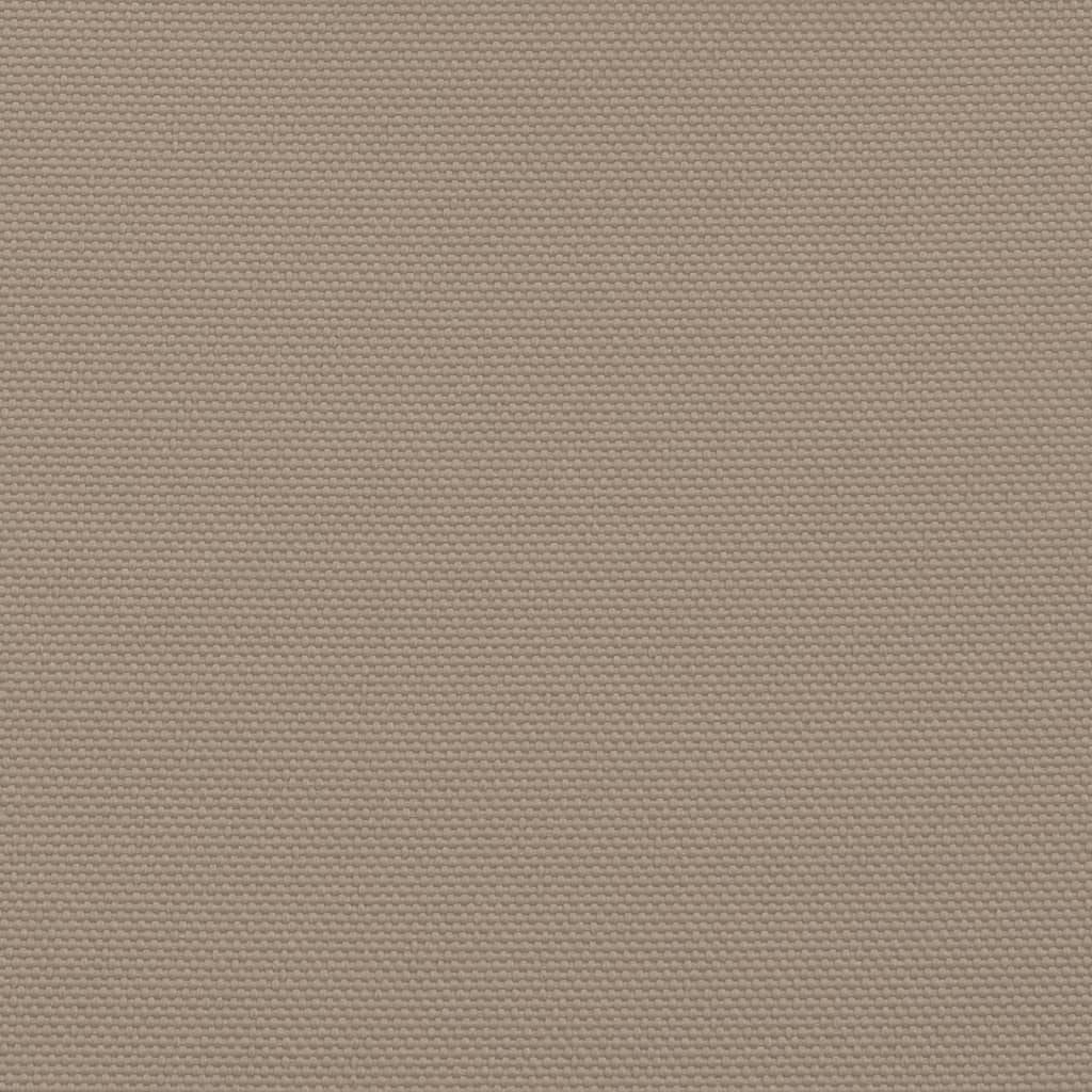 Sonnensegel Oxford-Gewebe Quadratisch 3,6x3,6 m Taupe