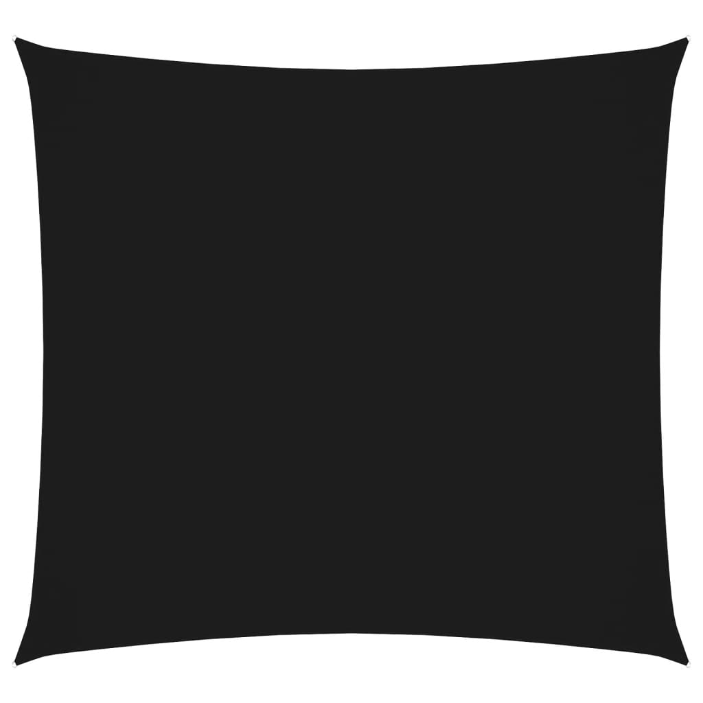 Sonnensegel Oxford-Gewebe Quadratisch 4,5x4,5 m Schwarz