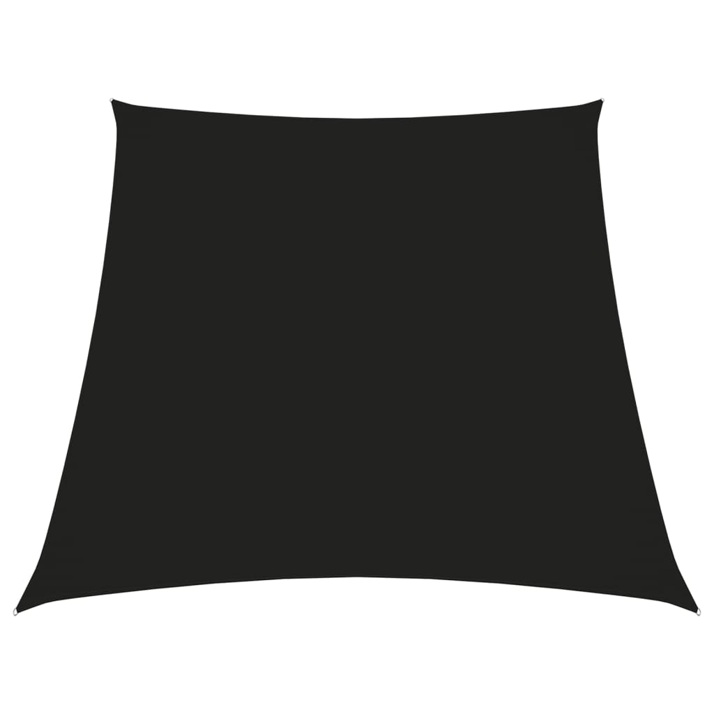 Sonnensegel Oxford-Gewebe Trapezform 3/4x3 m Schwarz