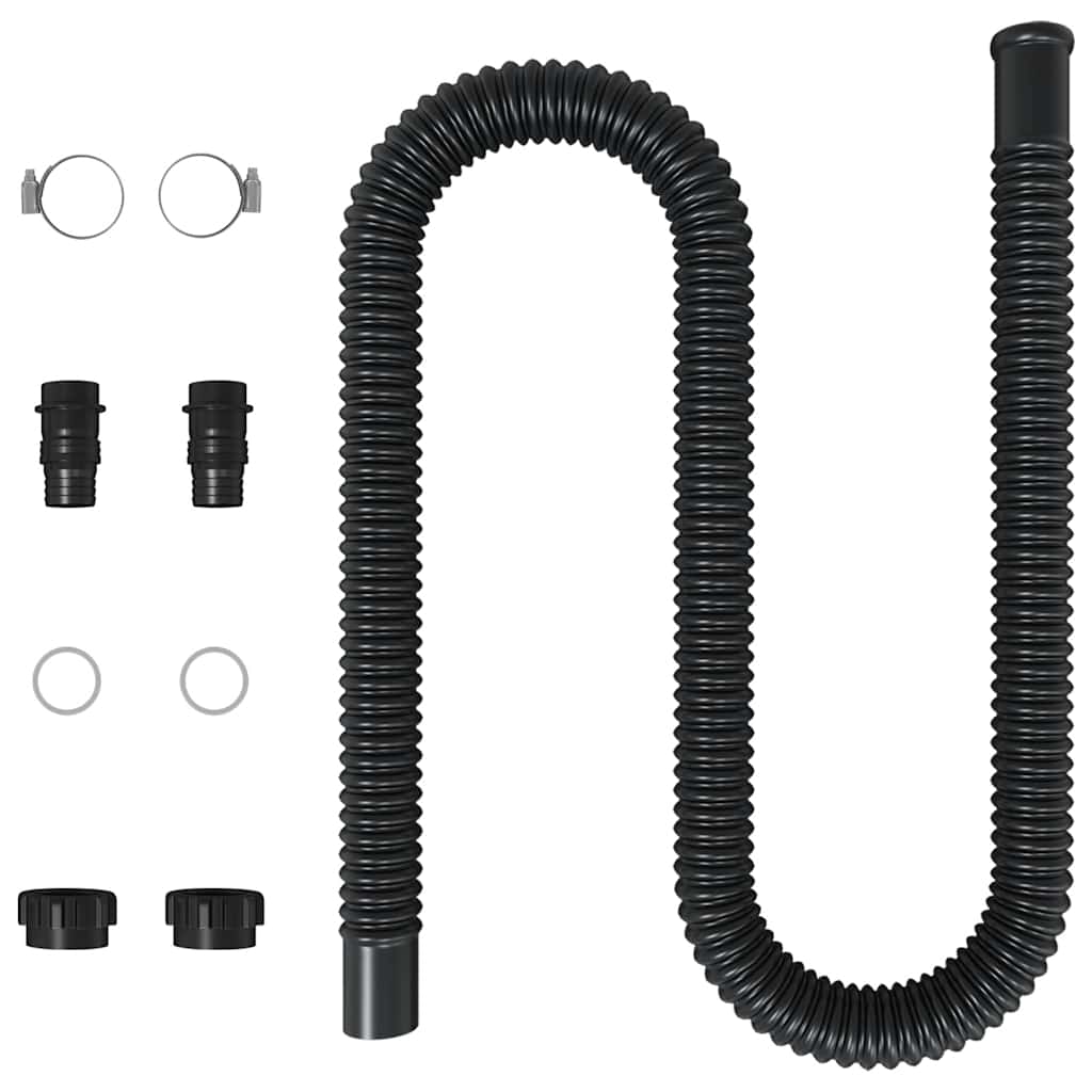 Gebogenes Solar-Heizpaneel für Pool 110x65 cm