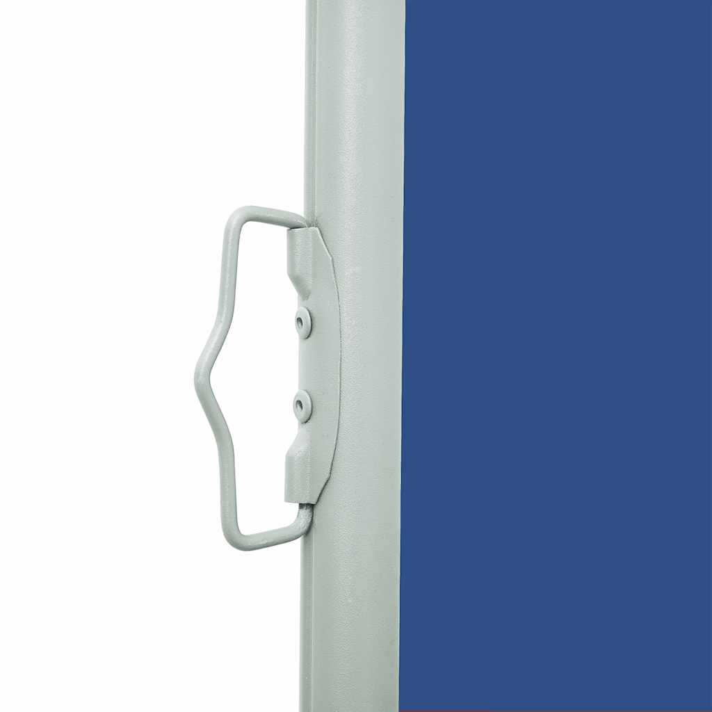 Seitenmarkise Ausziehbar 600x160 cm Blau