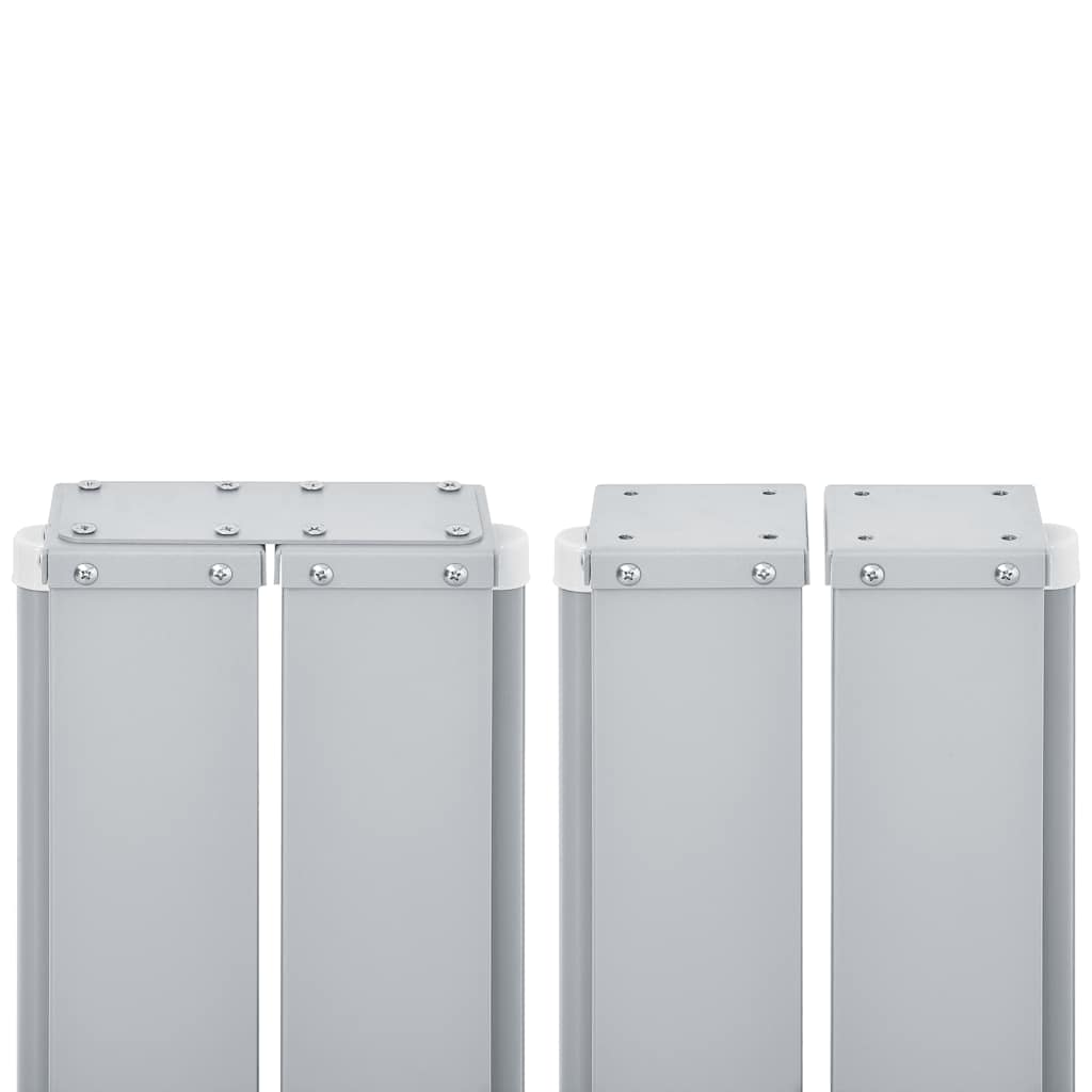 Ausziehbare Seitenmarkise 170x1200 cm Creme