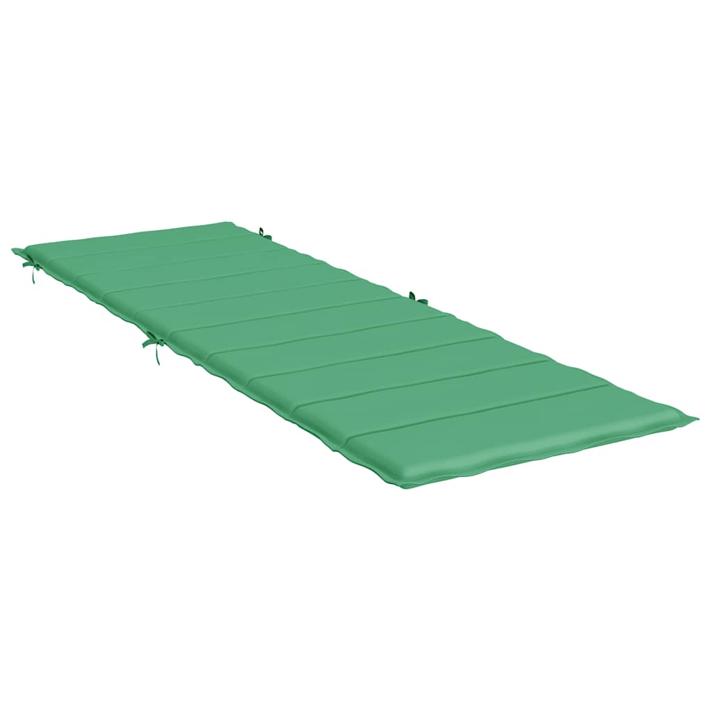 Sonnenliegen-Auflage Grün 186x58x4 cm Oxford-Gewebe