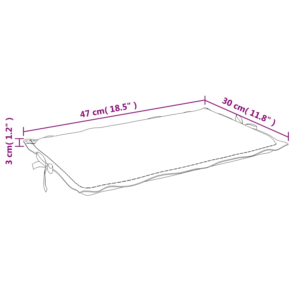 Sonnenliegen-Auflage Grün 186x58x4 cm Oxford-Gewebe