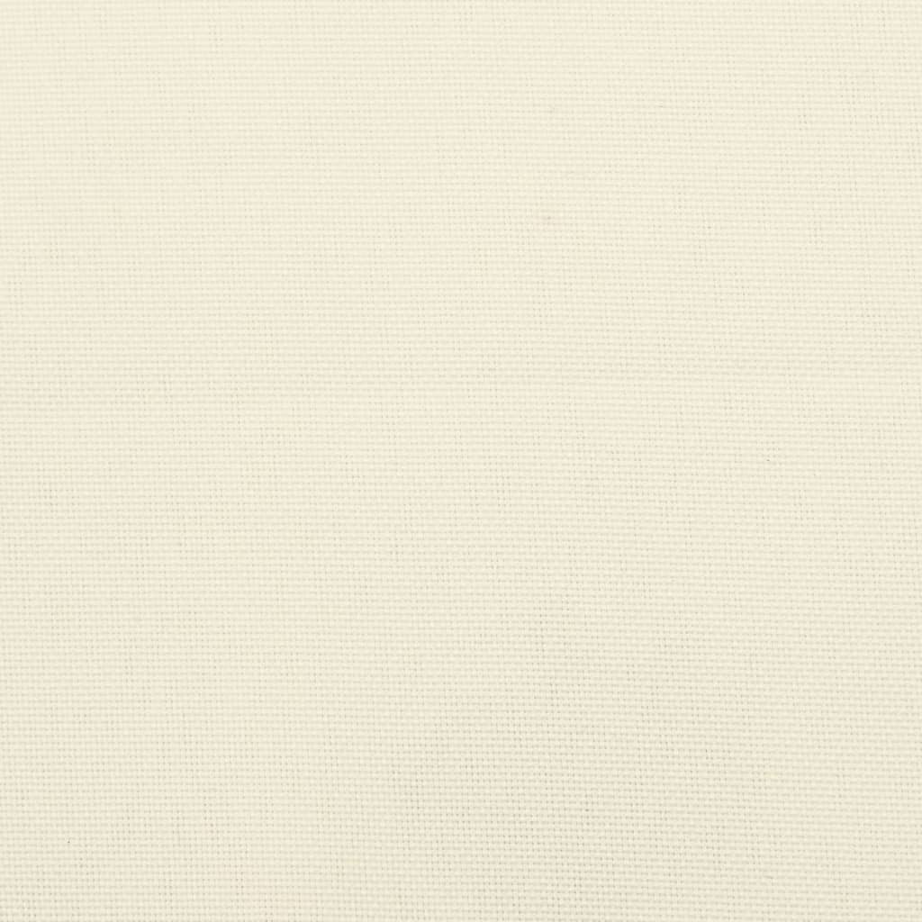 Sonnenliegen-Auflage Creme 200x50x3 cm Oxford-Gewebe