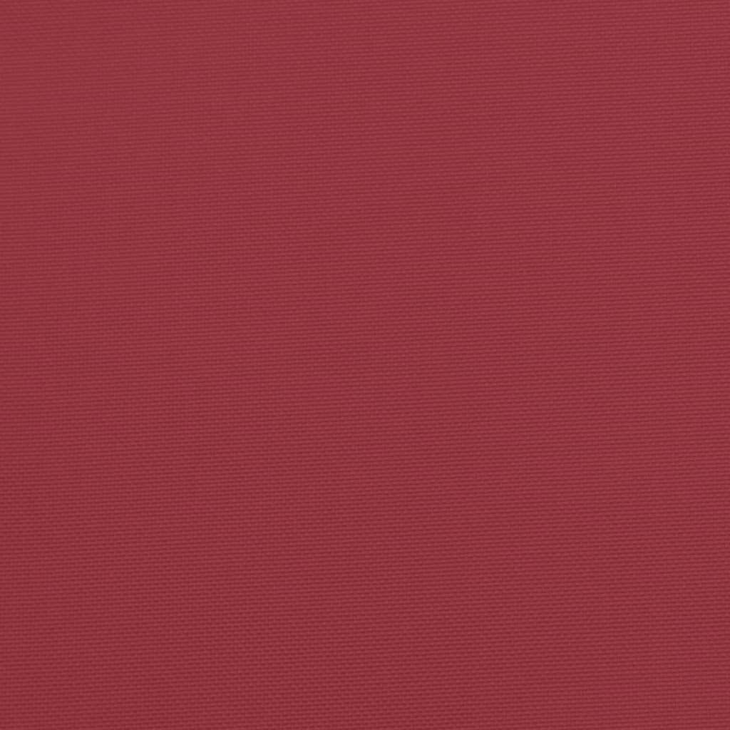 Sonnenliegen-Auflage Weinrot 200x50x3 cm Oxford-Gewebe