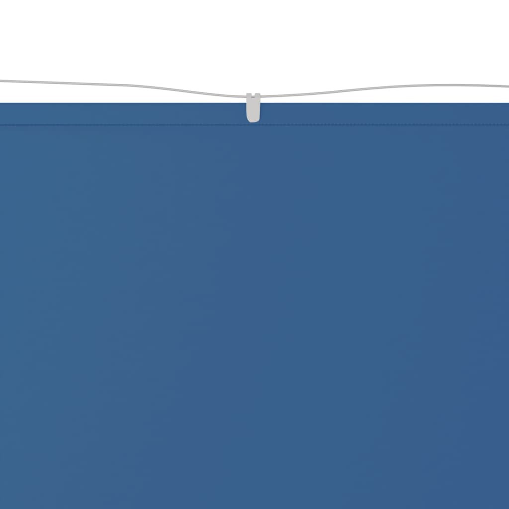 Senkrechtmarkise Blau 100x600 cm Oxford-Gewebe