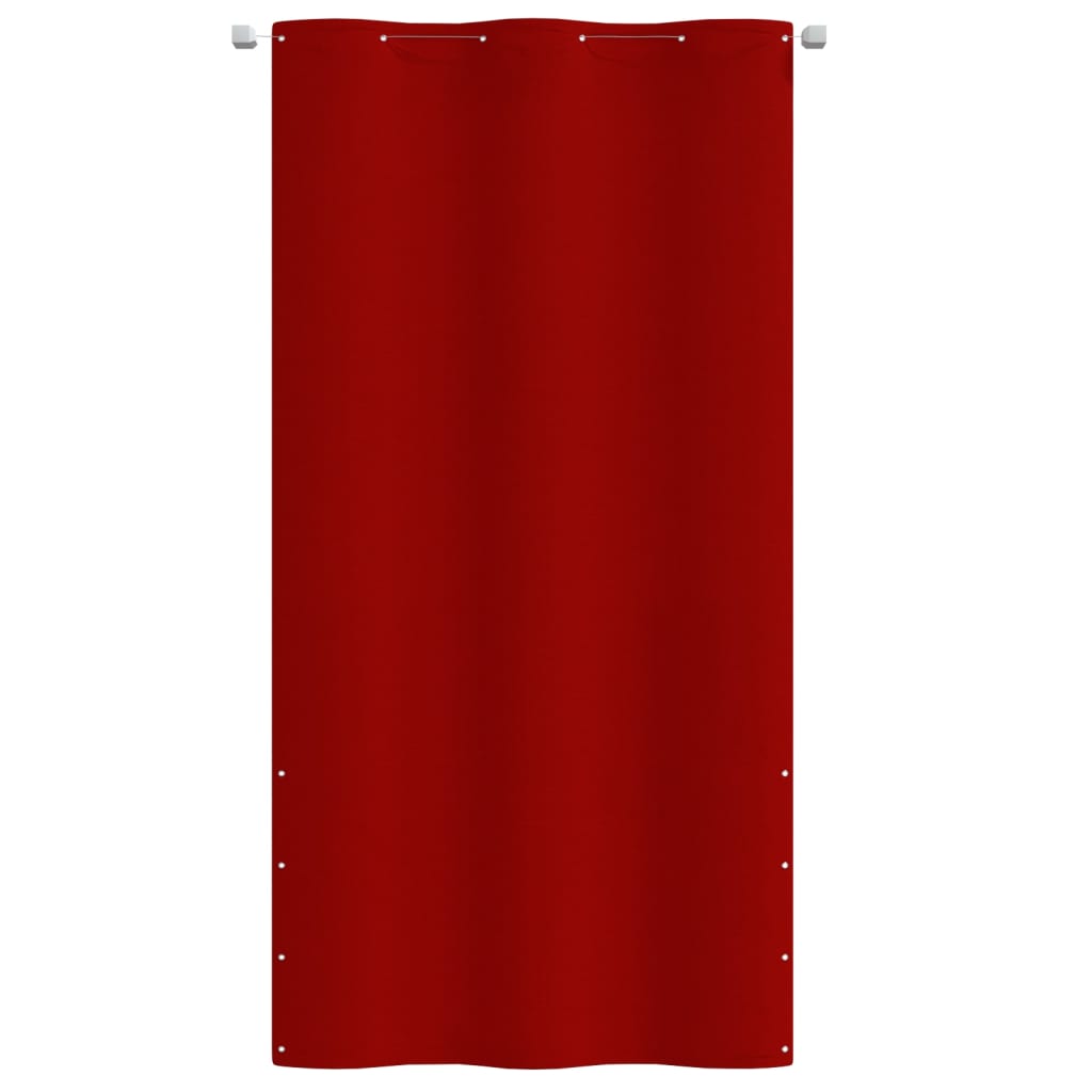 Balcony privacy screen red 120x240 cm Oxford fabric